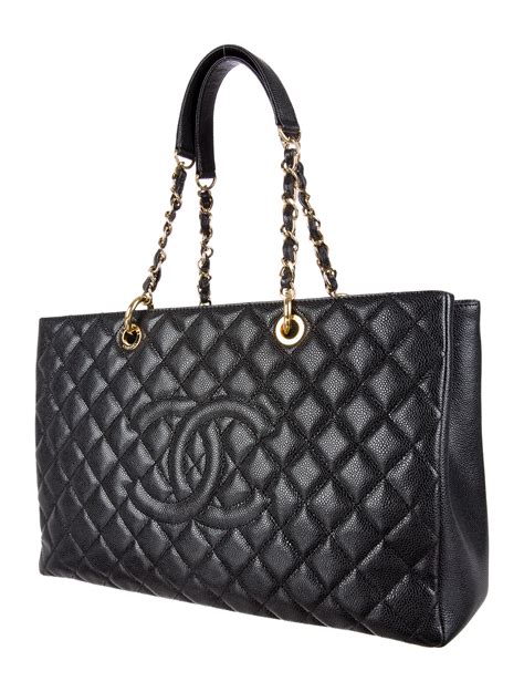 chanel xl shopping tote|Chanel large shopping tote price.